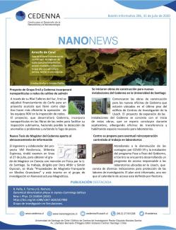Boletín Nanonews 206, 31/07/2020